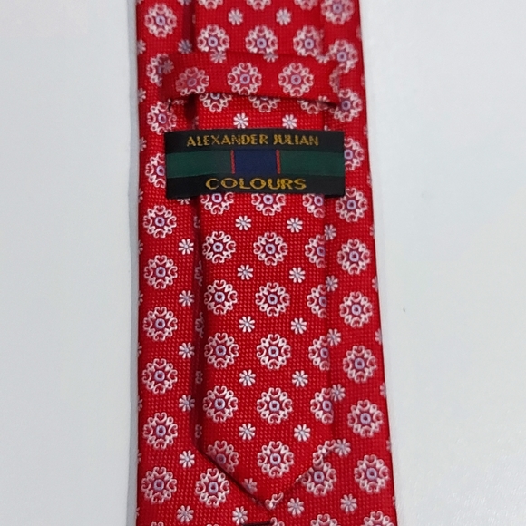 Alexander Julian Colours Neck Tie 100% Polyester - Picture 8 of 11